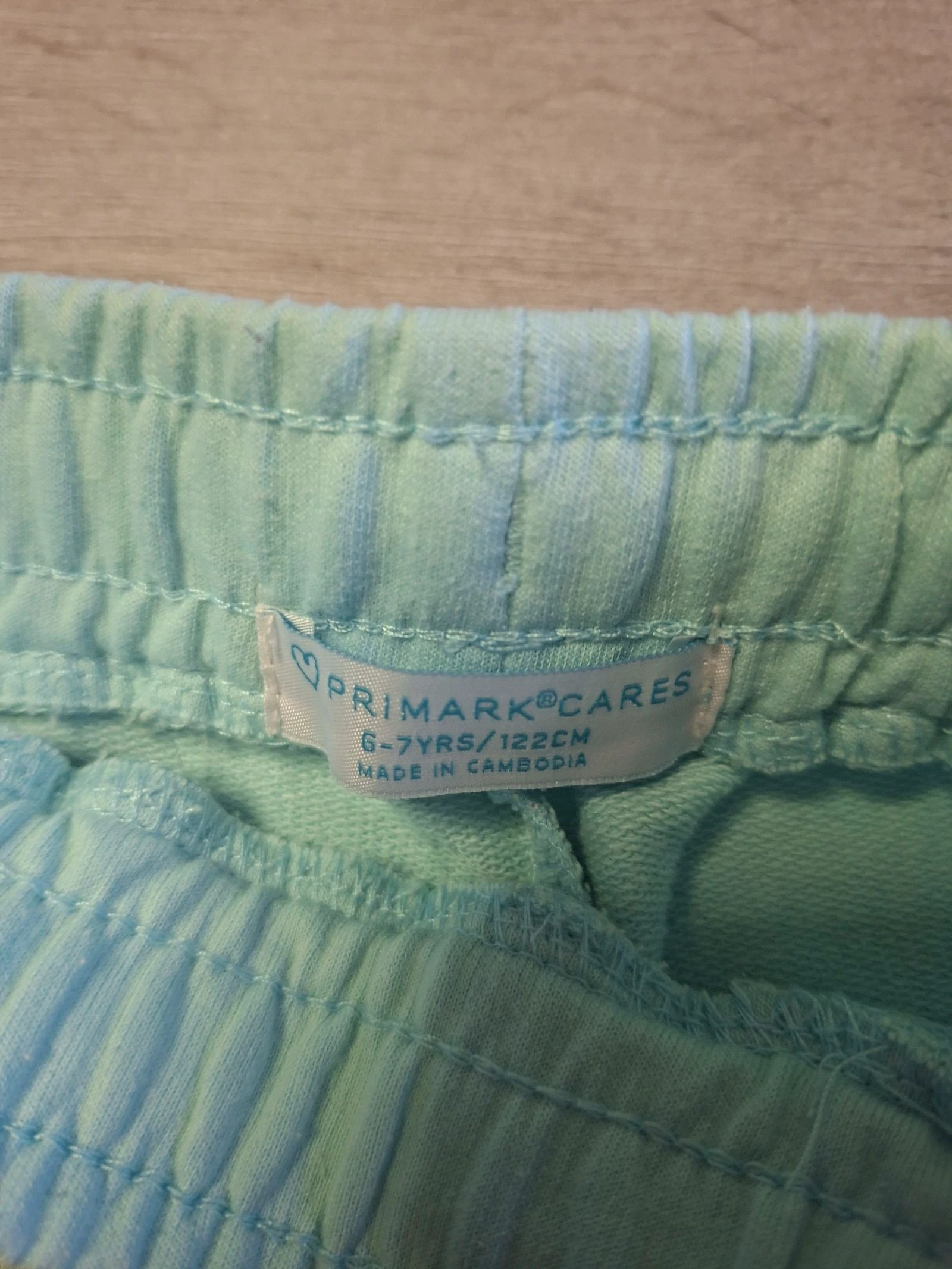 🌷F3-50🌷Short deportivo PRIMARK CARE menta azul – Talla 6/7 años (122 cm) | Confort, suavidad y estilo para el verano🌷 – photo 3